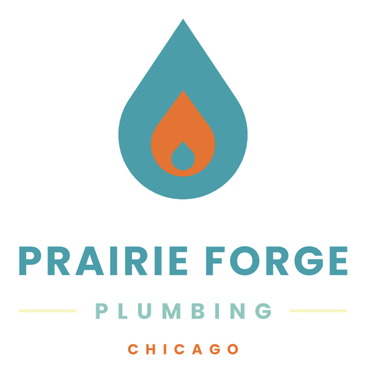 Prairie Forge Plumbing logo, Chicago plumbing contractor